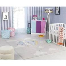 Rugs Surya Weich Kinderzimmer Spielteppich Luftballon Design Pastell Creme