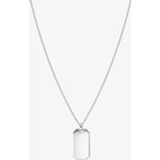 Nomination Necklaces Nomination Sempre Con Me Engravable Rectangle Necklace 029702/065 Silver