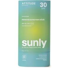 Attitude Sunly Sunscreen Stick SPF 30 Fragrance Free