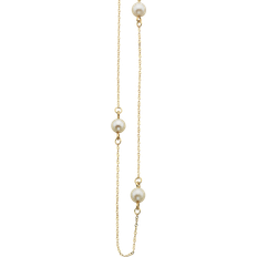 Guld - Hvid Armbånd Scrouples Bracelet - Gold/Pearls