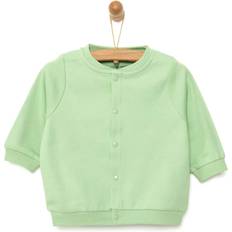 Green Cardigans Children's Clothing HelloBaby Basic Ribbed Cardigan Green