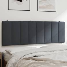 vidaXL Dyna Till Huvudgavel Mörkgrå 120 cm Sammet Sänggavel