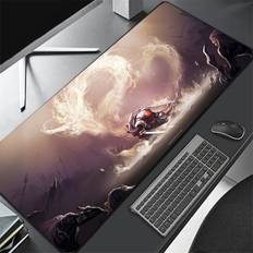 Mouse Pads Dechoicelife 300X600 2mm World Of Warcraft Mousepad Speed Locking Edge Natural Alliance Pad