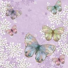 Anniversary House Tiflair Bellissima Farfalla Napkins Pack of 20