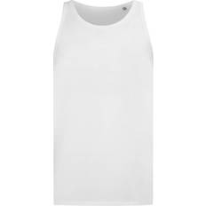 Stedman Herr Linnen Stedman Tank Top For Men White