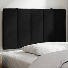 Sängar & Madrasser vidaXL Dyna till Huvudgavel Svart 90 cm Sammet Sänggavel