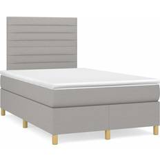 120cm Sängar vidaXL mit Matratze & LED 120x190 cm Boxspringbett