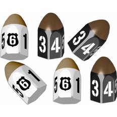 Gamelyn Games Tiny Epic Crimes Bullet Shaped Dice 5.0 In L X 3.5 In W X 1.0 In H