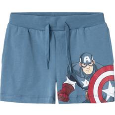 Marvel Barneklær Name It Provincial Blue Ayan Marvel Lång Sweat Shorts