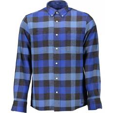 Gant Clothing Gant Blue Cotton Shirt Blue