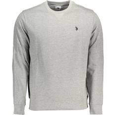 U.S. Polo Assn. Jumpers U.S. Polo Assn. Classic Gray Cotton Crew Neck Men's Sweater