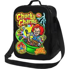 BearLad Kids Lunch Bag CHUCKY CHARMS HORROR CEREAL PARODY Insulated Tote Box for Girls Boys Back to School