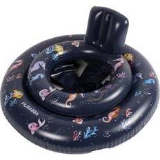 Ekologiska Badkarsleksaker Filibabba Babybadring Alfie Rainbow Reef