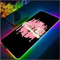 Mouse Pads Dechoicelife a-CY00986 RGB 300x800x4mm Anime Mouse Pad Gamer RGB