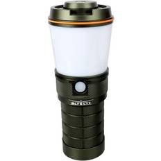 Geni-Store with batteries, black Camping Light Multiple Operation Procedure Super Bright Torch Variable Color