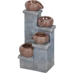 OutSunny Solar Powered Garden Water Feature with