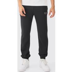 Clothing boohooMAN Mens Dash Regular Jogger Black