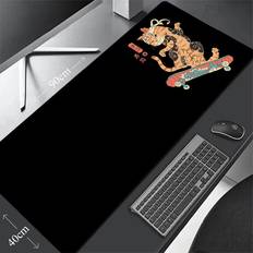 Mouse Pads Dechoicelife neko ramen 9 500x1000x3mm Samurai Cat Large Mouse Pad