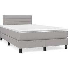 120cm Kontinentalsängar vidaXL mit Matratze & LED 120x190 cm Boxspringbett