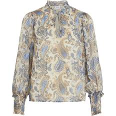 Paisley Top Vila Blusa - Multicolore