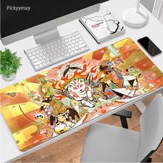 Mouse Pads Dechoicelife a-CC0922 1 600x300x2mm Okami Mouse Pad 900x400