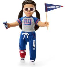 American Girl New York Giants 18 inch Doll Fan Outfit and Accessories, Blue and Red, 6 pcs, Ages 6