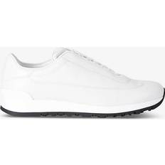 John Lobb Mens White Lift Lace-up Leather Low-top Trainers Eur Men