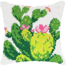 Arts & Crafts Orchidea Latch Hook Cushion Kit Cactus 15.75" x 15.75" MichaelsÂ Multicolor 15.75" x 15.75"