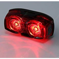 HOD Health & Home Bike Bicycle Led Tail Light Safety Back Rear Lamp Red With Black