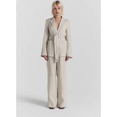 Twist & Tango Serena Trousers, 42, BEIGE PINSTRIPE