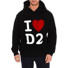 DSquared2 Men Jumpers DSquared2 Mens Hoodie S74GU0457-S25475 man Black