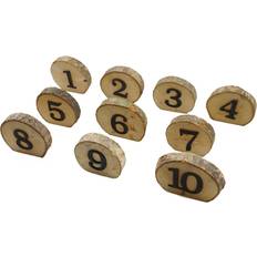 Brown Table Decorations Tomtop Jms 1-10 Wooden Table Number Rustic Party Wedding Decoration Number Blocks for Wedding Reception and