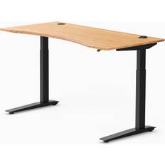 Bamboo Writing Desks Herman Miller Jarvis Natural/Black Writing Desk 30x72"