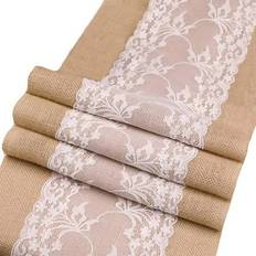 Rooha Natural Jute Runner Tablecloth