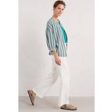 Tide Flow Wide Leg Linen Trousers