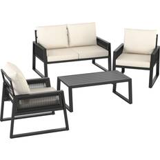 Armstöd - Justerbart ryggstöd Loungeset tectake Loungeset/Loungegrupp Captive repdesign