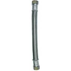 Invena Flexi Flexible Kitchen Basin Tap Connector Hose Pipe Female 3/4 x 3/4 80cm