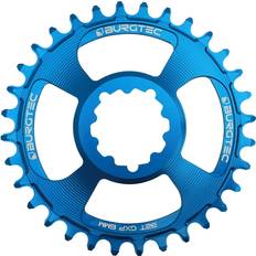 Burgtec SRAM 6mm Offset Thick Thin Chainring Deep Blue 34T