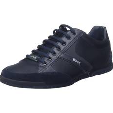 HUGO BOSS Men Sneakers HUGO BOSS Men's Saturn Low Profile Sneakers, Open Dark Blue