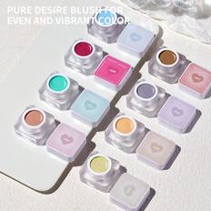 Multicolour Gel Polishes Shein Colors Pat Painting Gel Nail Polish With Pcs Sponge Gradient Semi Nail Gel