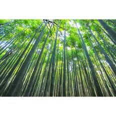 Bamboo Wall Decorations 17 Stories Yokley Arashiyama Bamboo Grove, Japan Photograph Framed Art