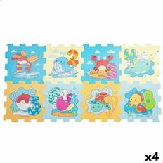 Colorbaby Play mat Navy EVA 8 Pieces 4 Units