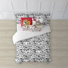 Hemtextil Tom And Jerry & Jerry B&W Påslakan Vit, Svart (200x140cm)