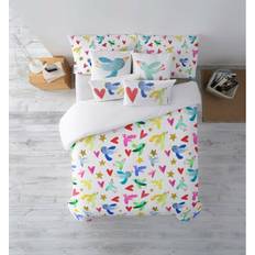 Hemtextil Decolores Decolores Ocells Påslakan Multifärgad (220x220cm)