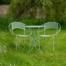 Square Bistro Sets Garden & Outdoor Furniture Ascalon Aquitaine Mesh 3 Bistro Set