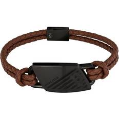 Herre - Sølv Armbånd Police Armbånd for Menn PJ26559BLB.02 Rustfritt stål 19