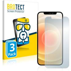 Protectores de Pantalla Brotect Protector Pantalla Cristal compatible con Apple iPhone 12 Pro Max Protector Pantalla Vidrio (3 Unidades) Dureza extrema, Anti-Huellas