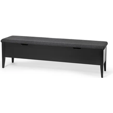 Kangas Settee Benches Torkelson Klinte Dark Grey