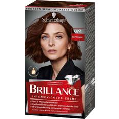 Schwarzkopf brillance intensiv-color-creme farbe 874 samtbraun