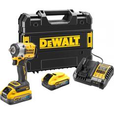 Dewalt Clés à chocs Dewalt Boulonneuse 1/2" xr 18V 5Ah Li-Ion Brushless 406 Nm Jonc de Sécurité DCF921H2T-QW